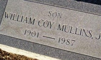 William Coy Mullins, Jr William Coy Mullins, Jr