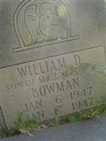 William D Bowman