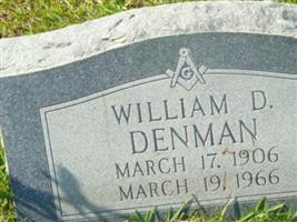 William D Denman