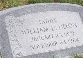 William D Dixon William D Dixon