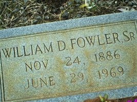William D. Fowler, Sr William D. Fowler, Sr