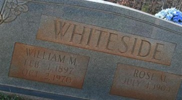 William Daniel Whiteside William Daniel Whiteside