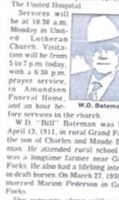 William David "Bill" Bateman