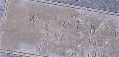 William E "Billy" Bazzell William E "Billy" Bazzell