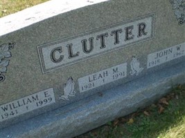 William E. Clutter William E. Clutter