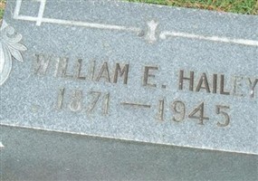 William E. Hailey William E. Hailey