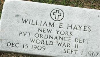 William E Hayes