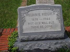 William E. Riddick