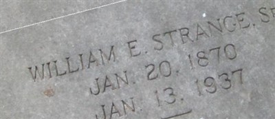 William E Strange, Sr