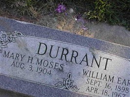 William Earl Durrant William Earl Durrant
