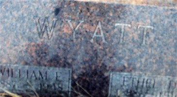 William Earl Wyatt William Earl Wyatt