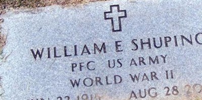 William Edward "Bill" Shuping William Edward "Bill" Shuping