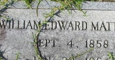 William Edward Mattocks William Edward Mattocks