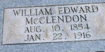 William Edward McClendon William Edward McClendon