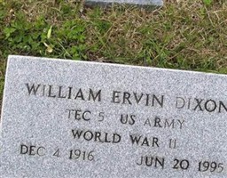 William Ervin Dixon