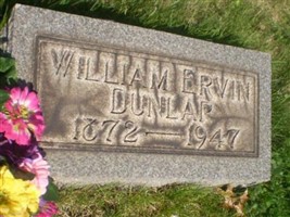 William Ervin Dunlap William Ervin Dunlap
