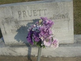 William Ethridge "Eff" Pruett William Ethridge "Eff" Pruett