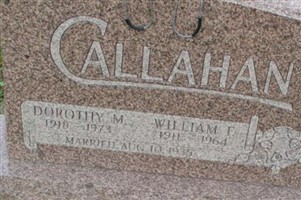William F. Callahan William F. Callahan