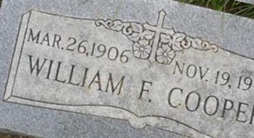 William F Cooper