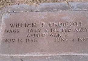 William F Endicott