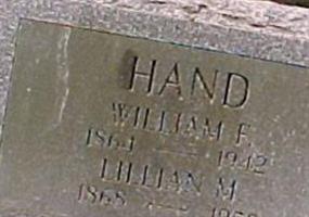 William F Hand