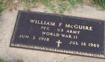 William F McGuire