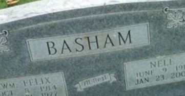 William Felix Basham William Felix Basham
