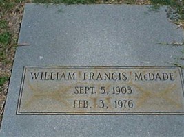 William Francis ''Pete'' McDade