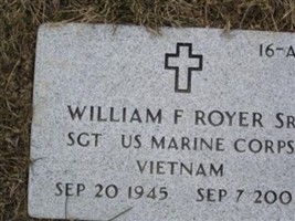 William Francis Royer, Sr William Francis Royer, Sr