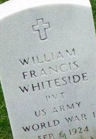 William Francis Whiteside William Francis Whiteside