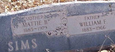 William Franklin "Bud" Simms William Franklin "Bud" Simms