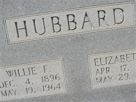 William Franklin "Willie" Hubbard William Franklin "Willie" Hubbard