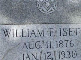 William Fritz Isetts William Fritz Isetts