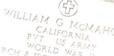 William G. McMahon William G. McMahon