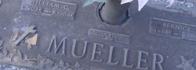 William G Mueller