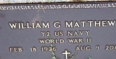 William George "Bill" Matthews