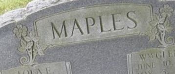 William Glen Maples William Glen Maples