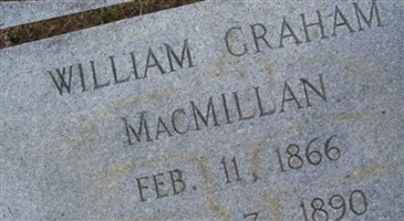 William Graham MacMillan William Graham MacMillan
