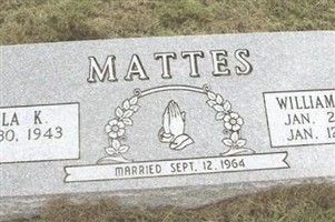 William Gustave Mattes, Jr