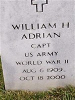 William H Adrian William H Adrian
