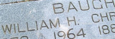 William H Baugh William H Baugh