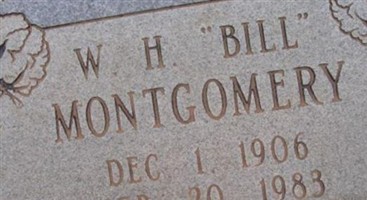William H. Bill Montgomery William H. Bill Montgomery