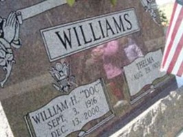William H. "Doc" Williams William H. "Doc" Williams