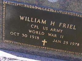 William H Friel