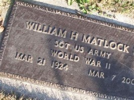 William H. Matlock William H. Matlock