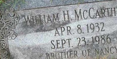 William H. McCarthy, III