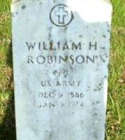 William H Robinson