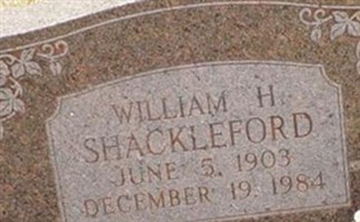William H Shackelford