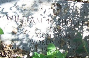 William H Shoulders William H Shoulders