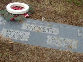 William H Tackett